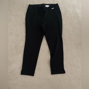 Black pull on pants